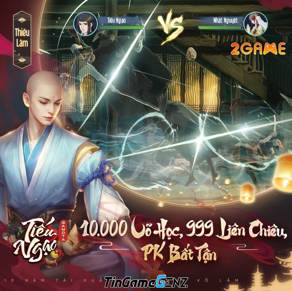 Game kiếm hiệp Tiếu Ngạo Gamota: Sở hữu trải nghiệm đỉnh cao cho người chơi thích va chạm