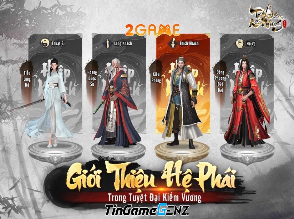 Game kiếm hiệp Tuyệt Đại Kiếm Vương sắp ra mắt tại Việt Nam