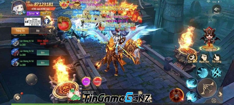 Game Kiếm Hiệp với hình ảnh 'máy xúc' gây sốt, người chơi liên tưởng đến 'ủi bay' server