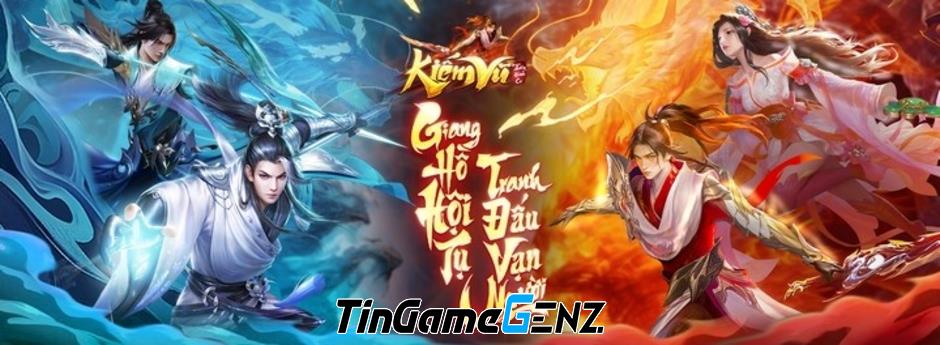 Game Kiếm Vũ Thiên Hành Ca chính thức ra mắt tại Việt Nam