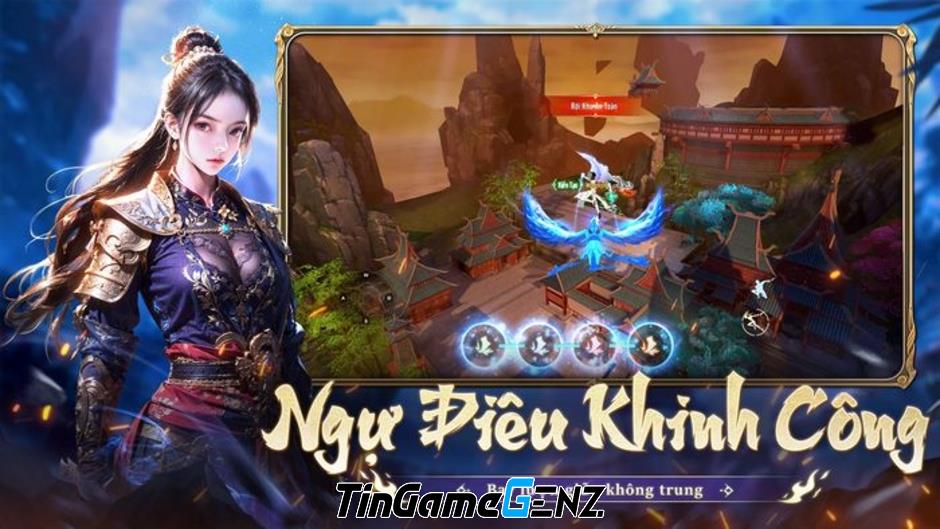 Game Kiếm Vực 3D: Đăng ký trước phiên bản MMORPG tiên hiệp trên di động