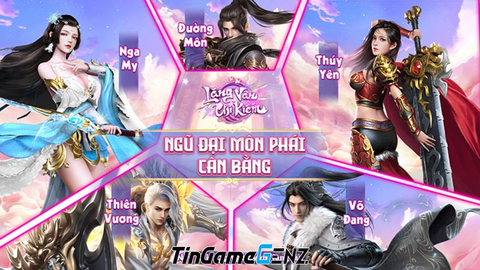 Game Lăng Vân Chi Kiếm chính thức ra mắt tại Việt Nam, làm khuynh đảo thị trường thế giới