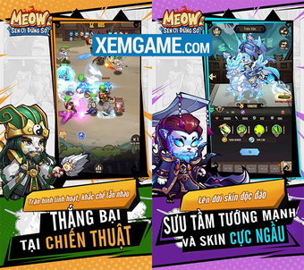 Game Meow! Sen Ơi Đừng Sợ: tôn vinh "hoàng thượng"