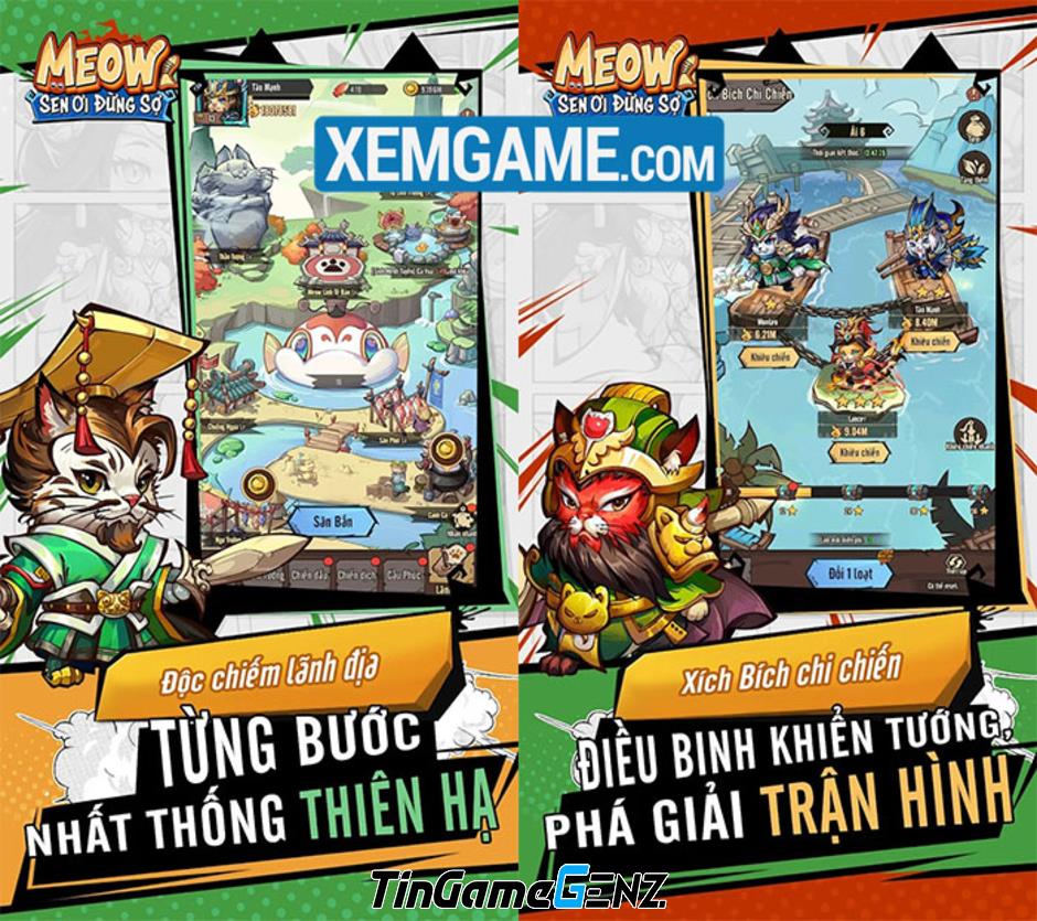 Game Meow! Sen Ơi Đừng Sợ: tôn vinh 