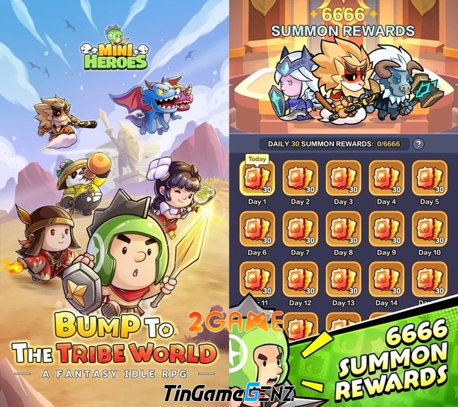 Game Mini Heroes: Mars’ Squad - Trải nghiệm chiến đấu giả tưởng mới mẻ