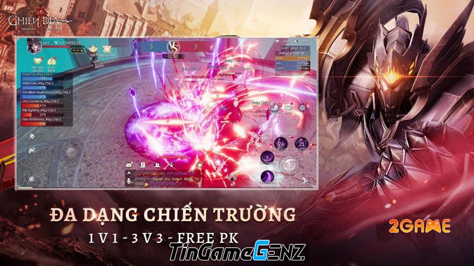 Game MMORPG 3D Chiến Địa mở đăng ký sớm, sắp ra mắt tại Việt Nam