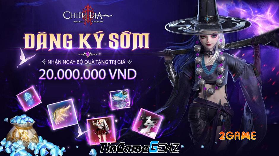 Game MMORPG 3D Chiến Địa mở đăng ký sớm, sắp ra mắt tại Việt Nam