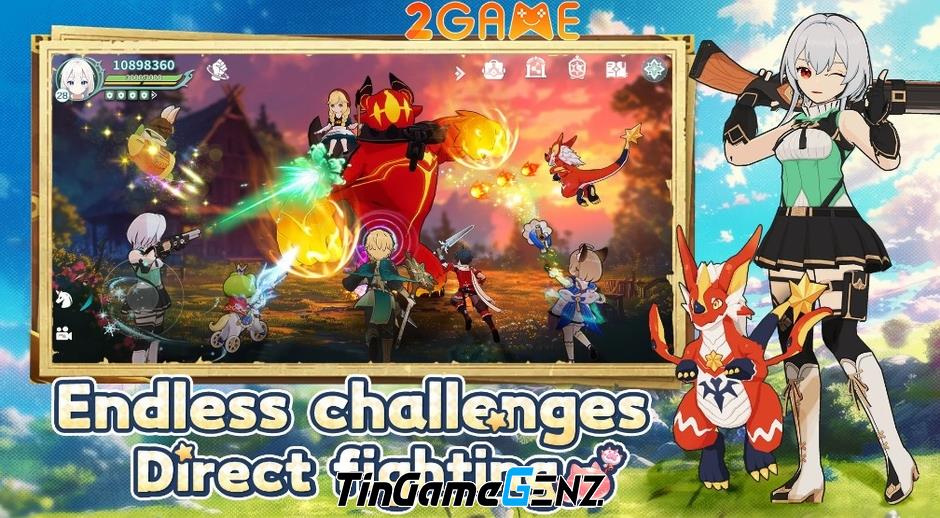 Game MMORPG Fairy Tale Travel M với đồ họa mơ mộng hàng đầu hiện nay