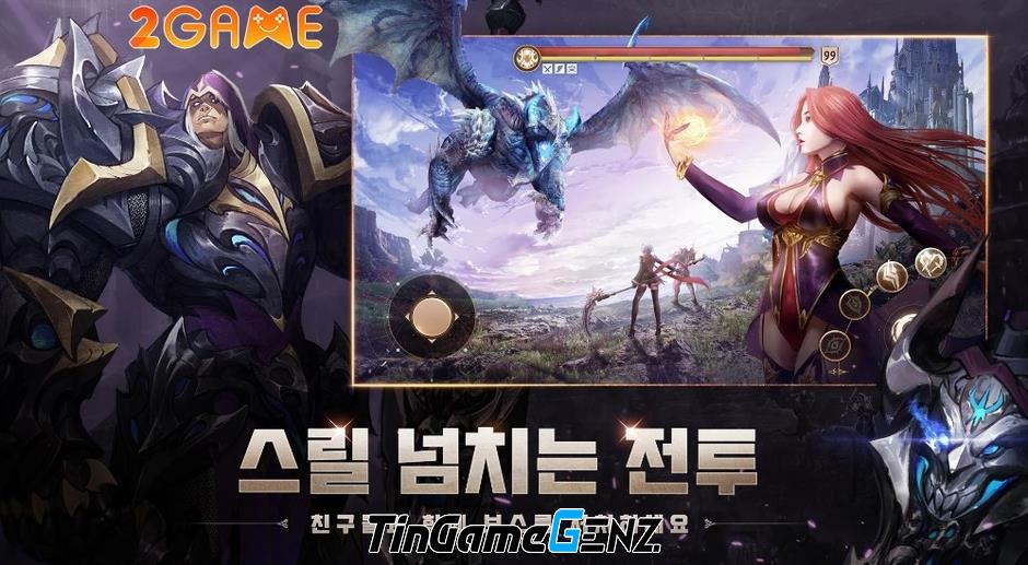 Game MMORPG Hop: War of Soul với đồ họa 3D ấn tượng.