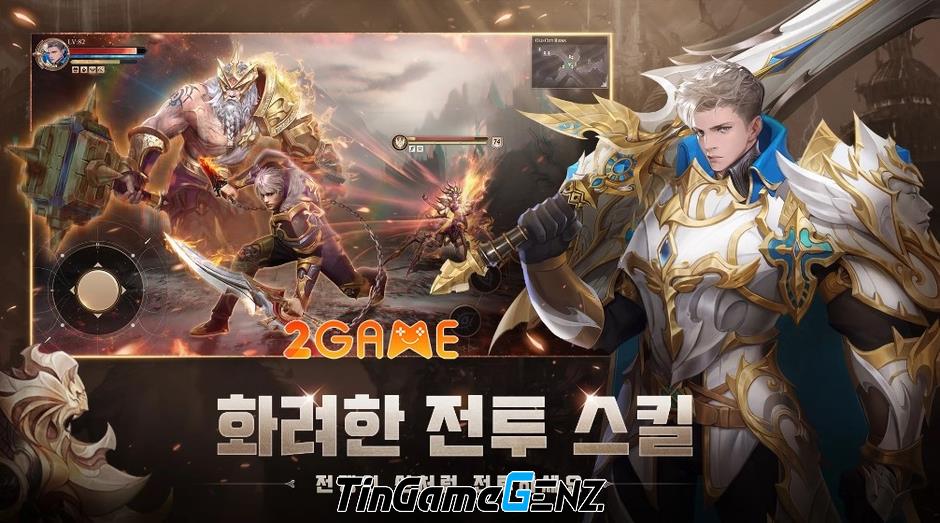 Game MMORPG Hop: War of Soul với đồ họa 3D ấn tượng.