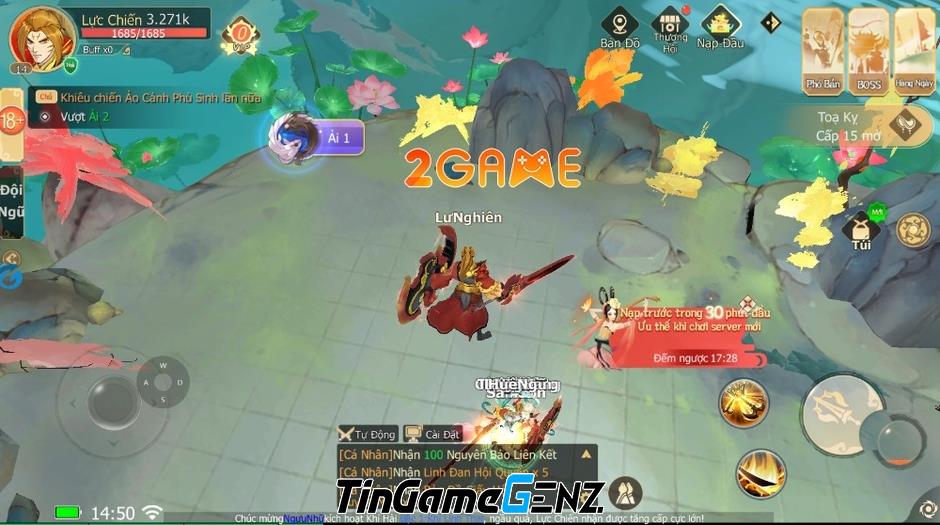 Game MMORPG kết hợp sinh tồn: Trận Chiến Huyền Thoại