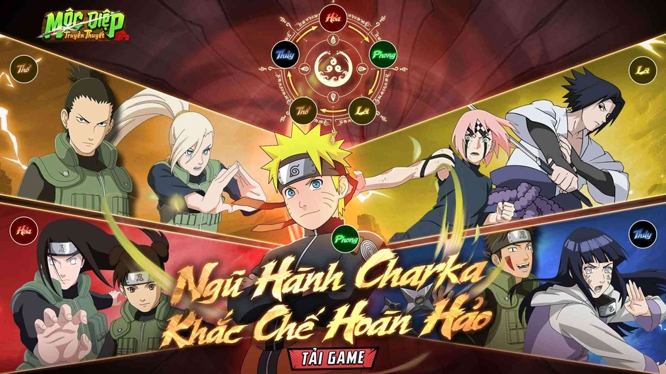 Game MMORPG Mộc Diệp Truyền Thuyết - Phiên bản chính thức ra mắt, cùng cảm hứng từ series Naruto, không thể bỏ qua.