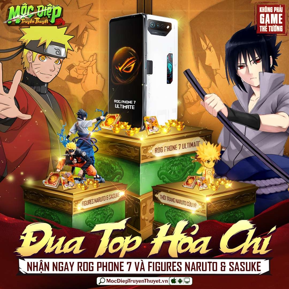 Game MMORPG Mộc Diệp Truyền Thuyết - Phiên bản chính thức ra mắt, cùng cảm hứng từ series Naruto, không thể bỏ qua.