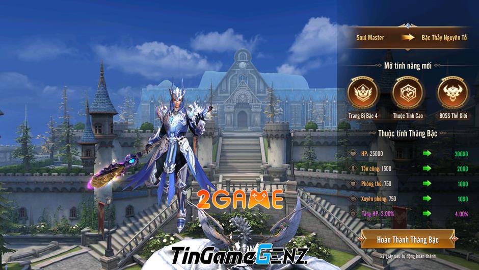 Game MMORPG Thánh Quang Thiên Sứ: Đồ họa hoành tráng, cuốn hút người chơi