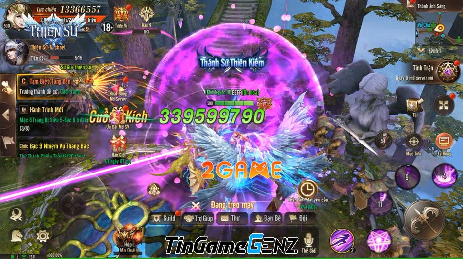 Game MMORPG Thánh Quang Thiên Sứ sắp ra mắt tại Việt Nam