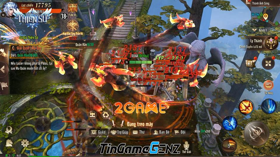 Game MMORPG Thánh Quang Thiên Sứ sắp ra mắt tại Việt Nam