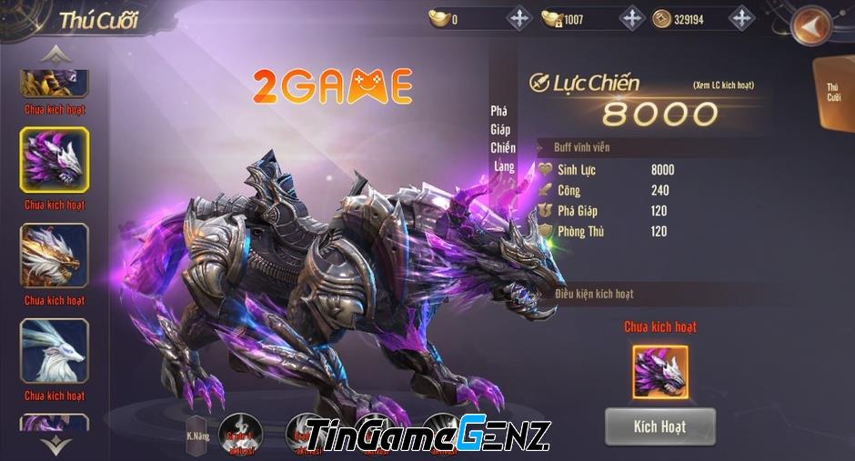 Game MMORPG Tiên Vương 4D: Hiệu ứng đẹp mắt 