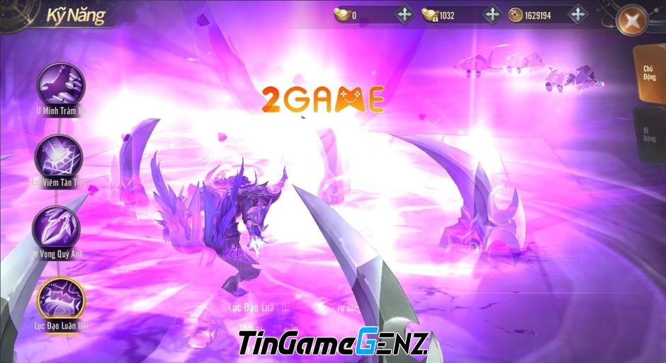 Game MMORPG Tiên Vương 4D: Hiệu ứng đẹp mắt 