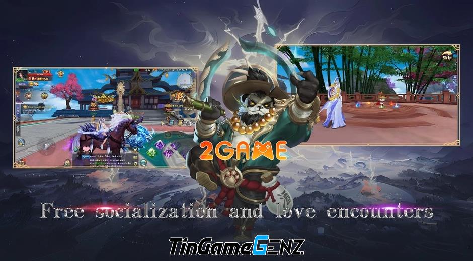 Game MMORPG tu tiên độc đáo: Immortals of Divine Domain