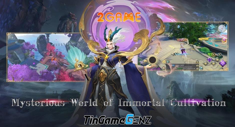 Game MMORPG tu tiên độc đáo: Immortals of Divine Domain