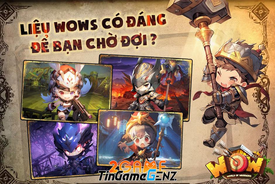 Game MMORPG WOWs: Làng Hiệp Sĩ - Kỷ niệm cày cuốc thuở nào, sắp ra mắt tại Việt Nam