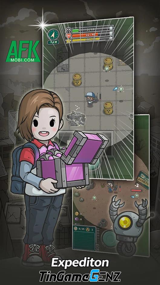 Game mô phỏng kết hợp roguelike lấy cảm hứng từ Fallout Shelter: Under Survival