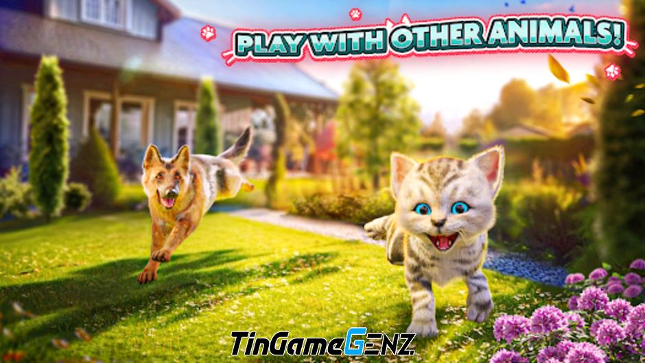 Game mô phỏng mèo hoàn hảo đến từ Cat Simulator 2 trên Android và IOS.