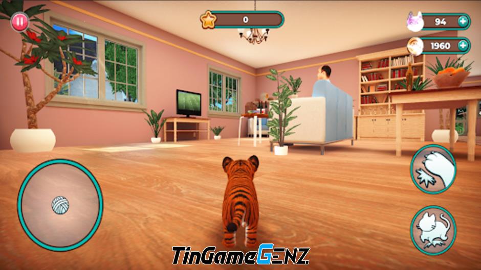 Game mô phỏng mèo hoàn hảo đến từ Cat Simulator 2 trên Android và IOS.