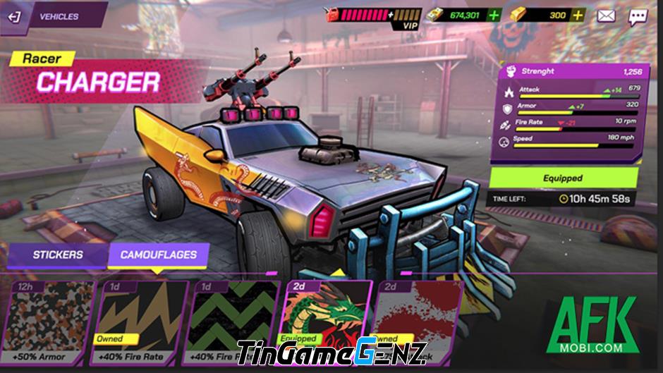 Game mobile Battle Cars: Fast PVP Arena - Trải nghiệm chiến xe đỉnh cao