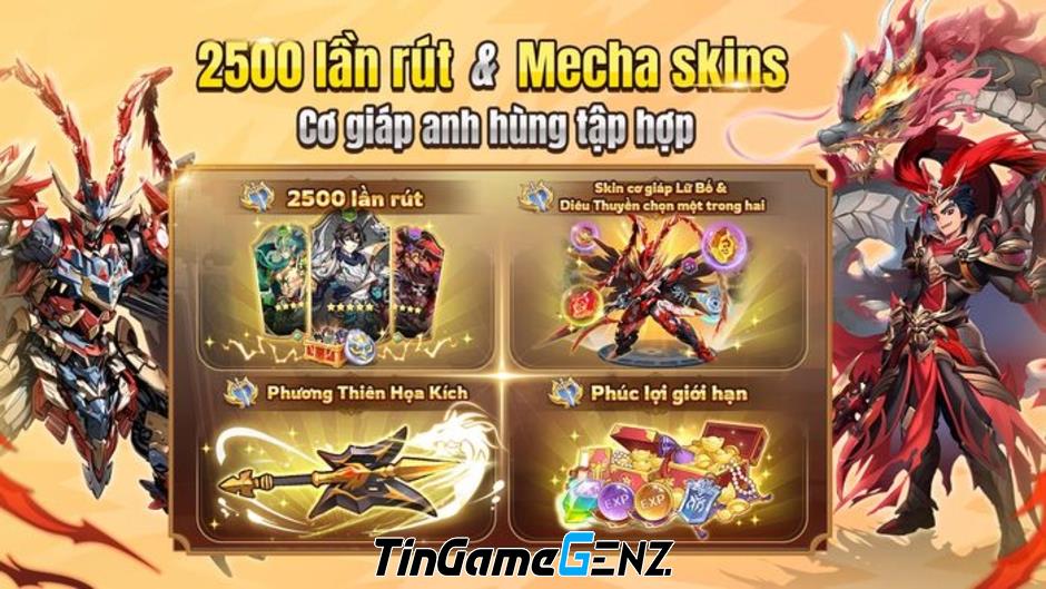 Game mobile nhập vai thẻ tướng X-Samkok: Siêu Năng Tam Quốc đang mở đăng ký trước