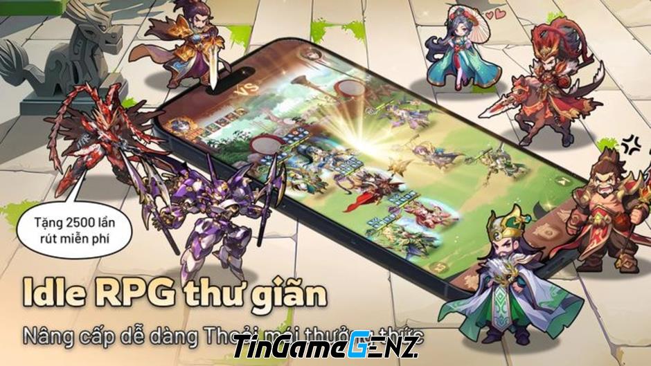 Game mobile nhập vai thẻ tướng X-Samkok: Siêu Năng Tam Quốc đang mở đăng ký trước