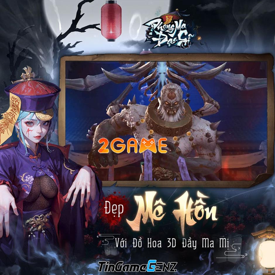 Game mobile Phong Ma Đạo Sĩ: Màu sắc tâm linh bí ẩn đang hot trên mạng