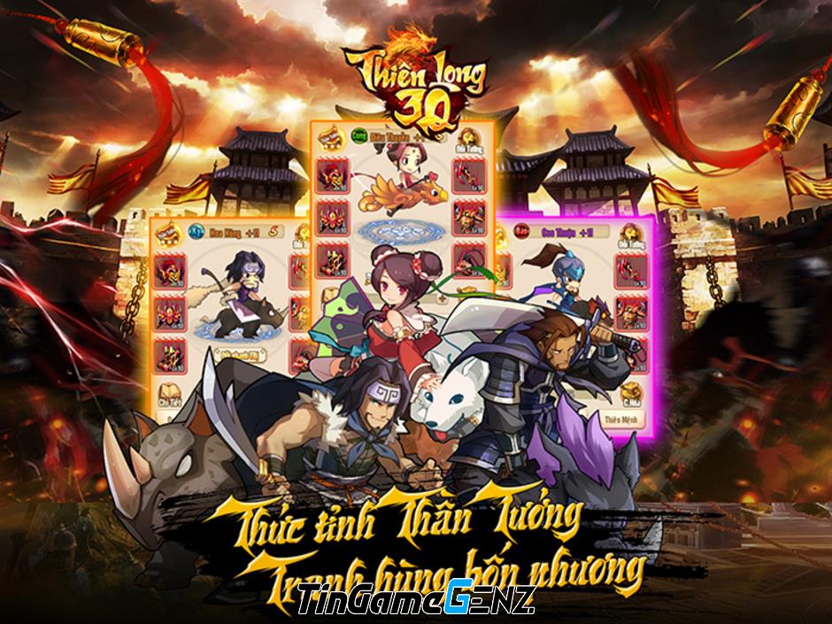 Game mobile Thiên Long 3Q: Lý do khiến game thủ háo hức!