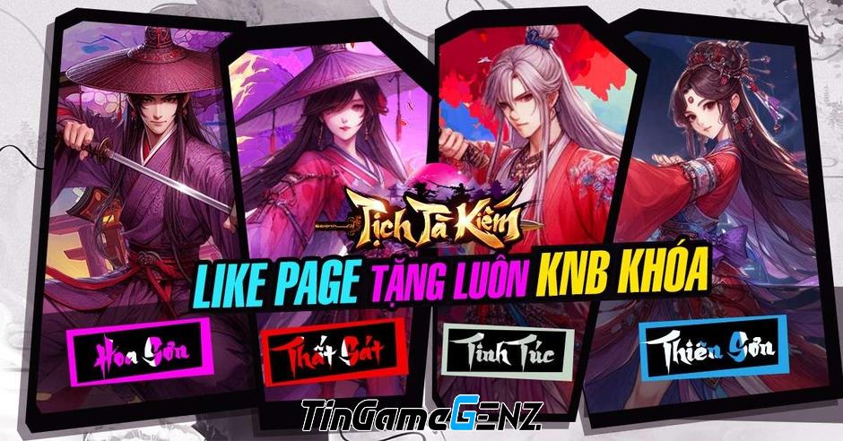 Game mobile Tịch Tà Kiếm sẽ ra mắt tại Việt Nam vào ngày 07/05/2024