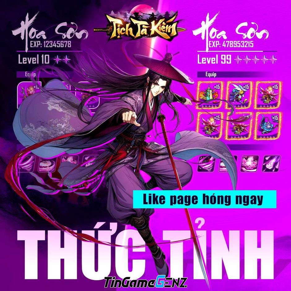 Game mobile Tịch Tà Kiếm sẽ ra mắt tại Việt Nam vào ngày 07/05/2024