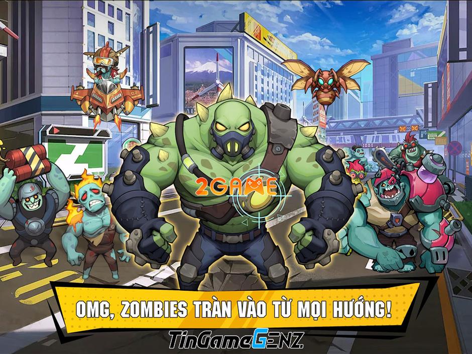 Game mobile Zombies Boom - Chủ đề thây ma hoành tráng sắp ra mắt tại Việt Nam