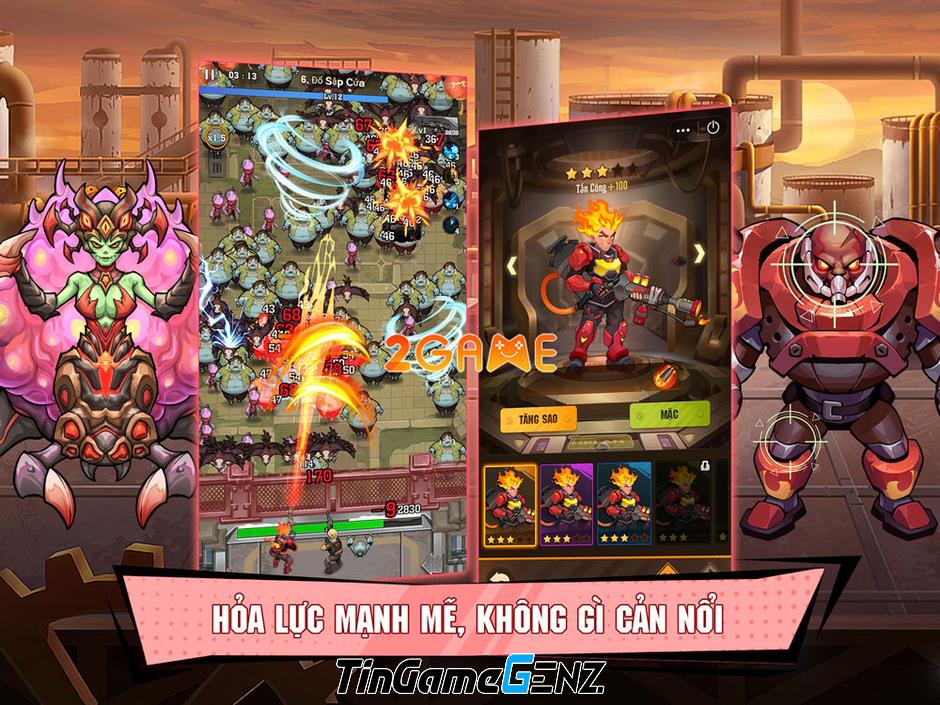 Game mobile Zombies Boom - Chủ đề thây ma hoành tráng sắp ra mắt tại Việt Nam