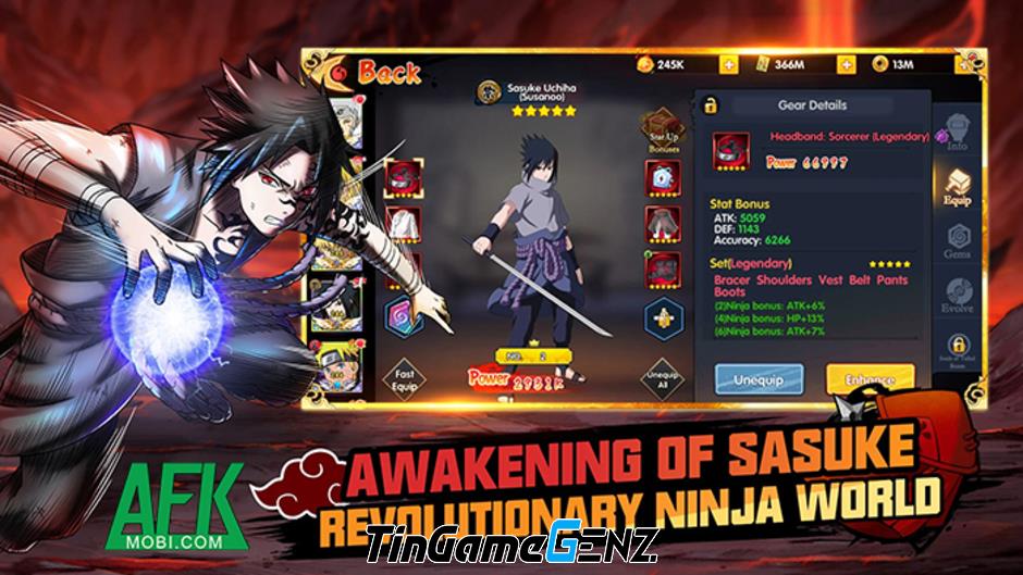 Game mới Rasengan Rivals: Bước vào thế giới nhẫn giả Naruto