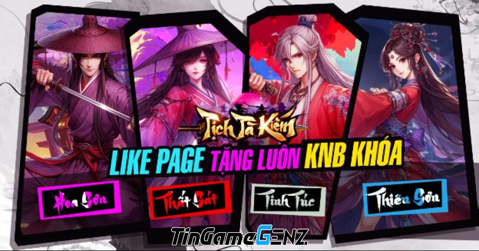 Game mới Tịch Tà Kiếm: Tham gia nhập vai đại hiệp chất nhất giang hồ để thoát khỏi thực tại