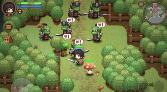 Game Mushroom Knight - trò chơi hấp dẫn với cốt truyện đi cảnh độc đáo để giải trí.