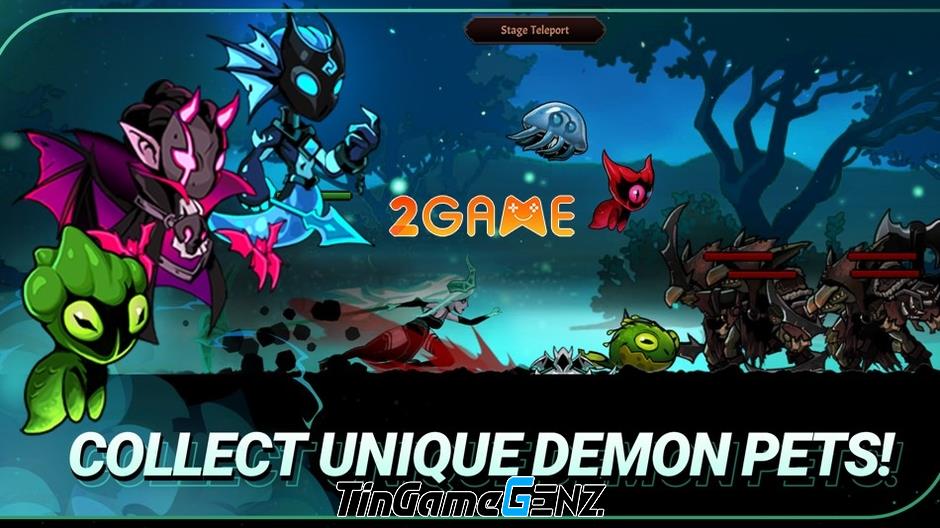 Game nhàn rỗi Idle Demon Tamer: Dark Fantasy rùng rợn