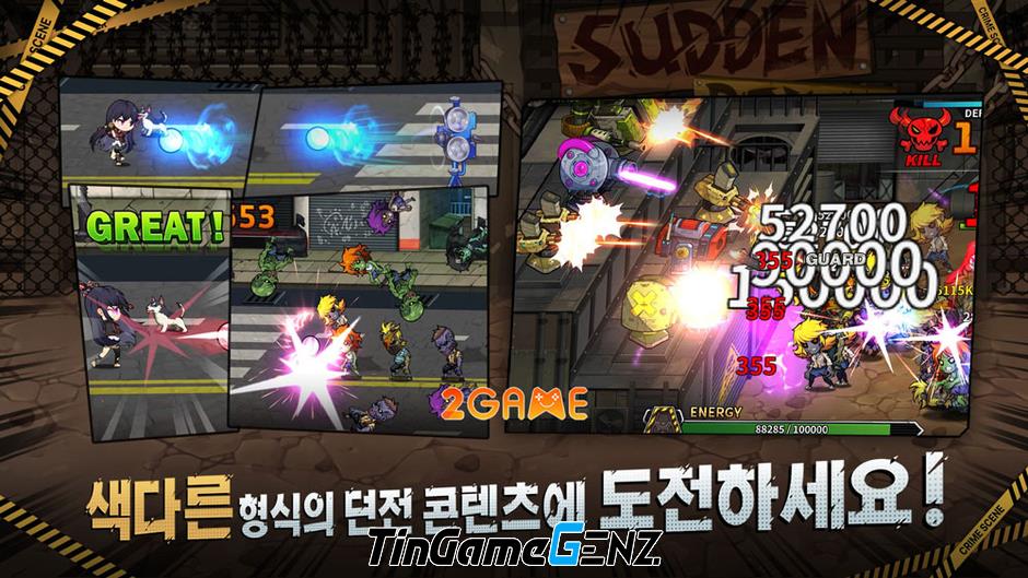 Game nhập vai Batting Girl Idle: Hóa thân thành chị đại đường phố diệt zombies