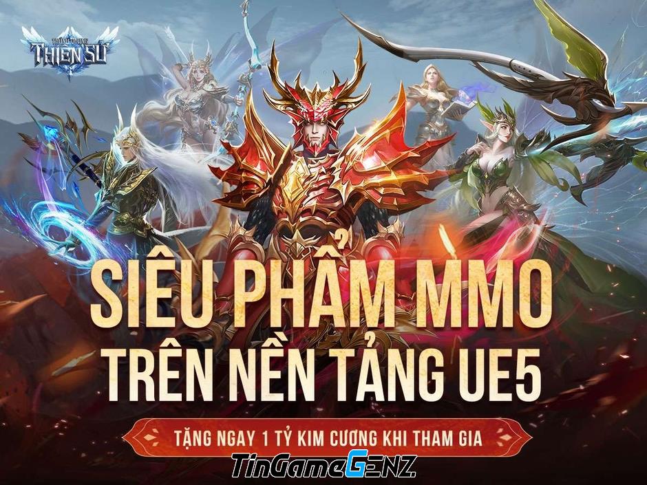 Game nhập vai cày cuốc chất MU sắp ra mắt tại Việt Nam: Thánh Quang Thiên Sứ VNG