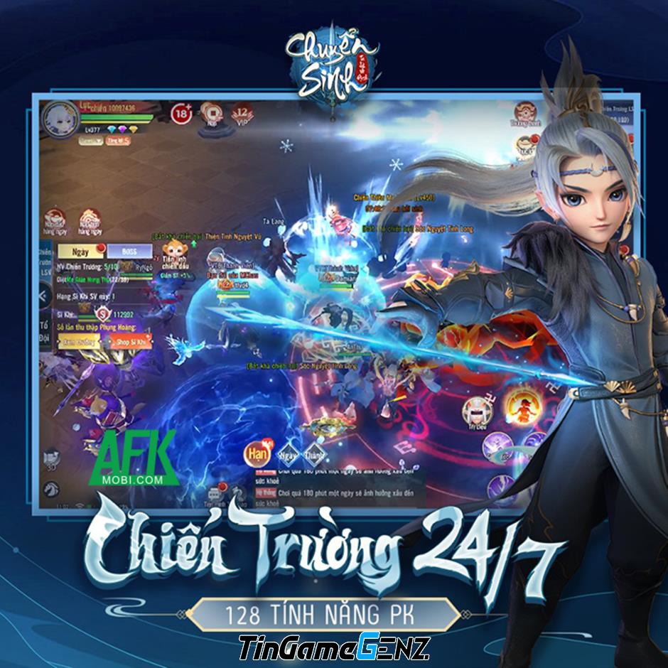 Game nhập vai Chuyển Sinh Ta Là Vô Địch chính thức ra mắt tại Việt Nam