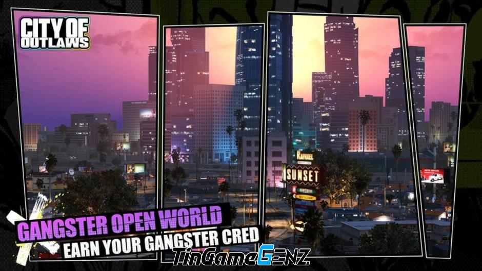 Game nhập vai City of Outlaws lấy cảm hứng từ GTA mở truy cập sớm