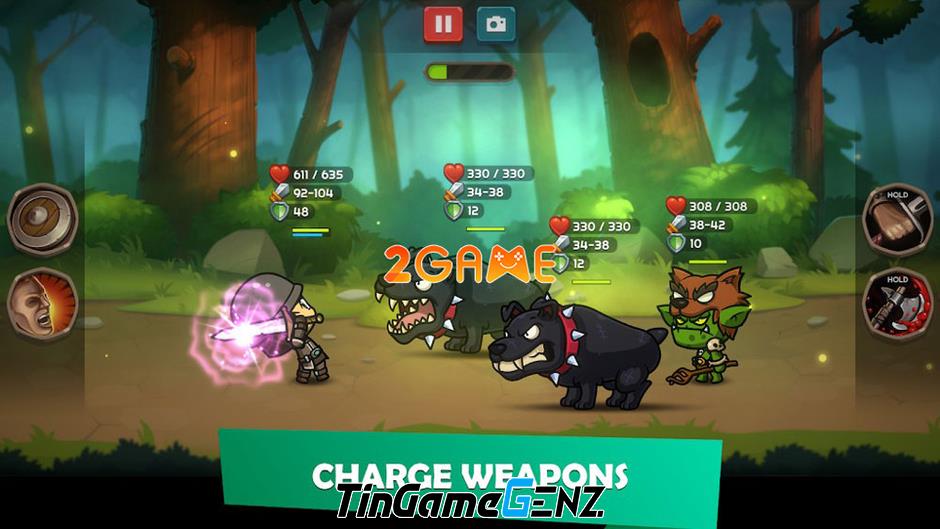 Game nhập vai cổ điển Little Big Heroes với bối cảnh Trung Cổ hấp dẫn