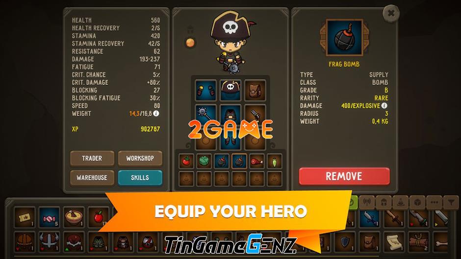 Game nhập vai cổ điển Little Big Heroes với bối cảnh Trung Cổ hấp dẫn