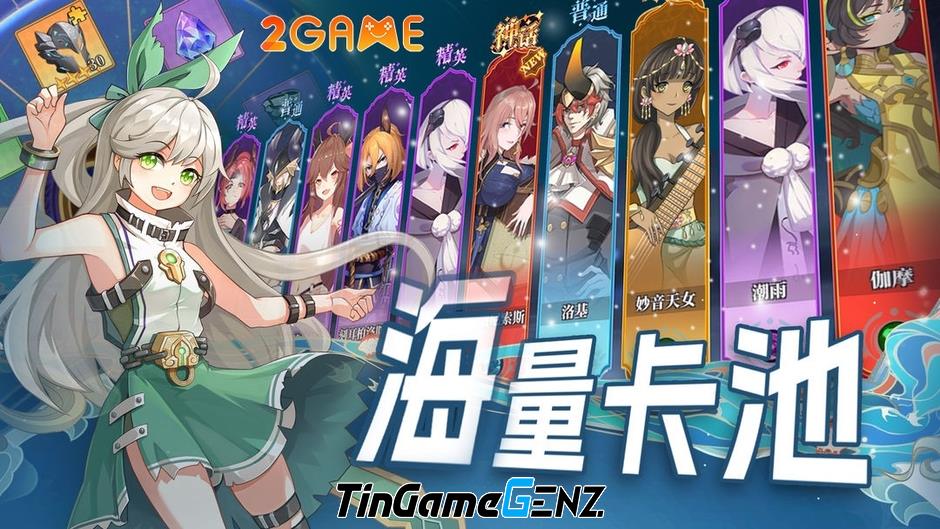 Game nhập vai Crystal Legend với đồ họa anime 3D đặc sắc