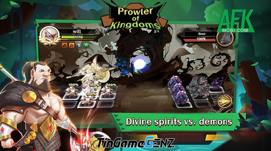 Game nhập vai đấu tướng chiến thuật Prowler of Kingdom: Thần thoại Châu Âu