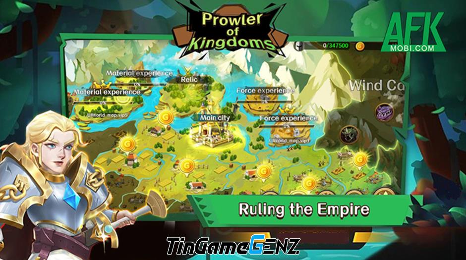 Game nhập vai đấu tướng chiến thuật Prowler of Kingdom: Thần thoại Châu Âu